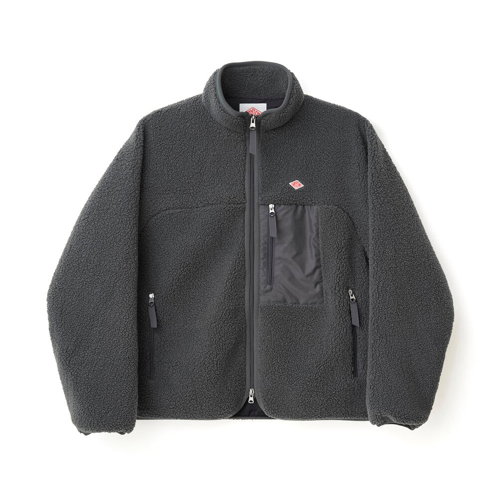 最初の BSX TM FIRE PATTERN STAND COLLAR BLOUSON - ジャケット/アウター