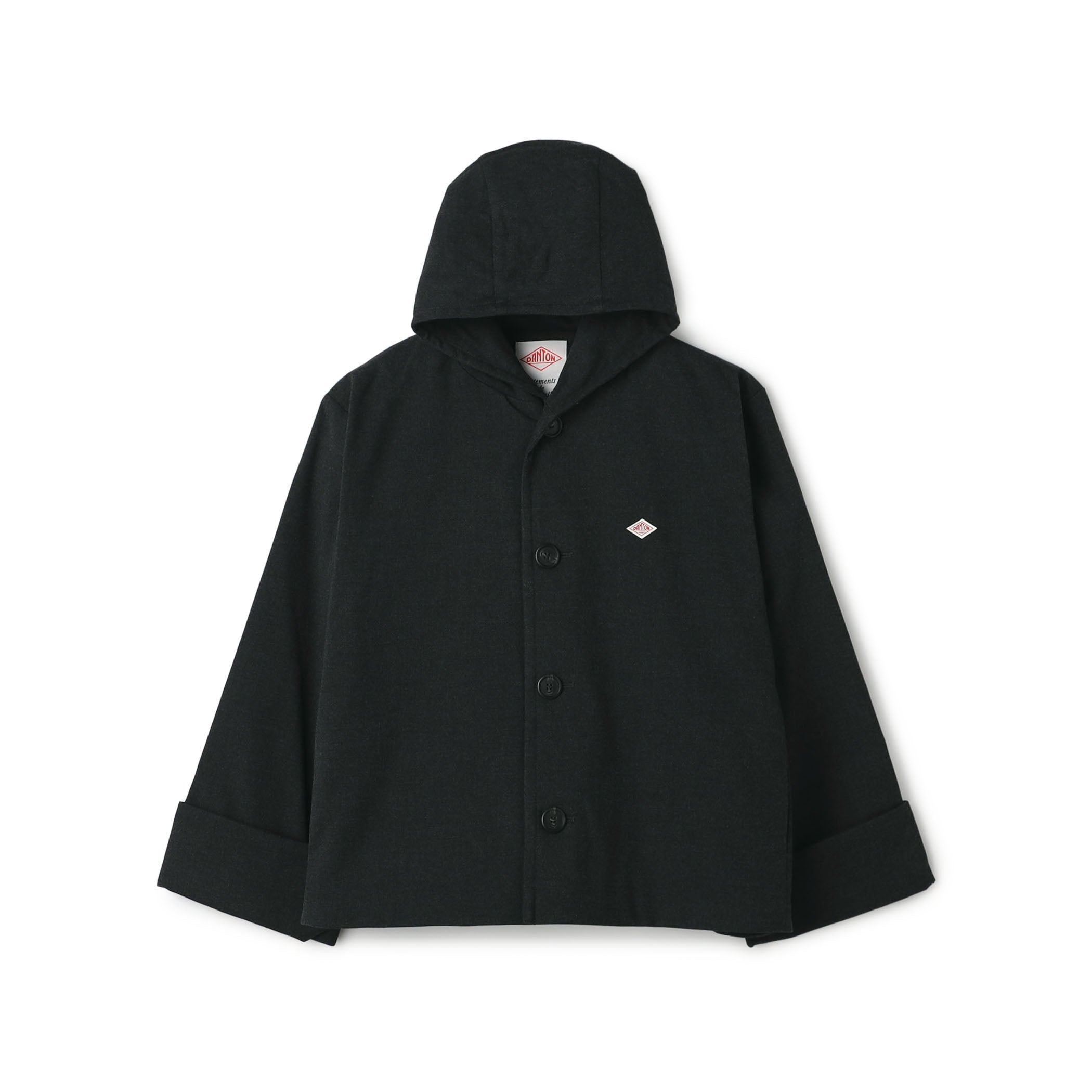 Women's Wool Like Insulation Hooded Wide Jacket – DANTON