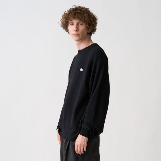 Men's Lambswool Crew Neck Knit Pullover