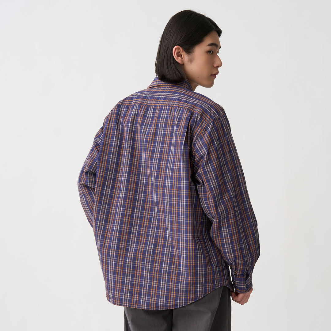 Men's Nylon Regular Collar Shirt