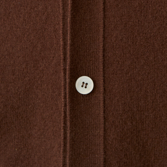 Men's Lambswool V-Neck Knit Cardigan