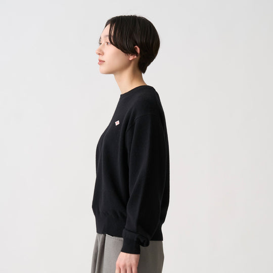 Women's Lambswool Crew Neck Knit Pullover