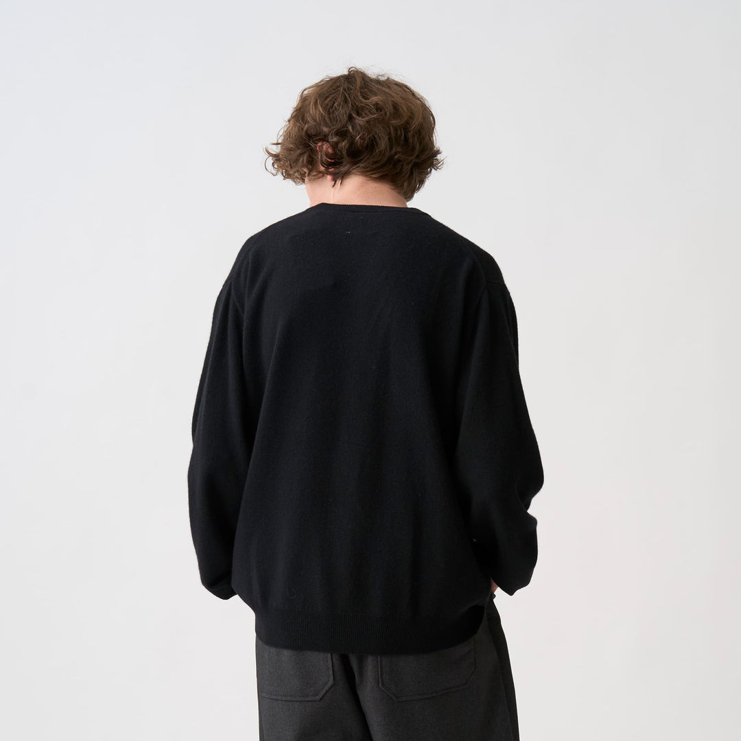 Men's Lambswool Crew Neck Knit Pullover