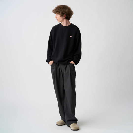 Men's Lambswool Crew Neck Knit Pullover