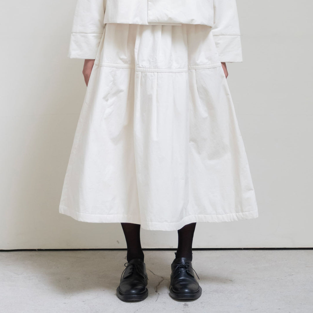 DANTON × eunoia - Tuck Padding Skirt