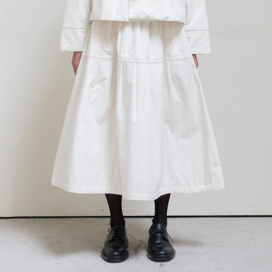 DANTON × eunoia - Tuck Padding Skirt