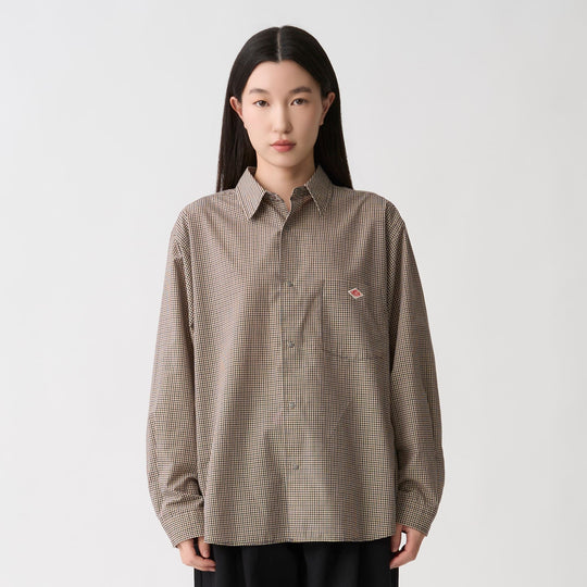 Women's Cotton Twill Classic Collar Shirt