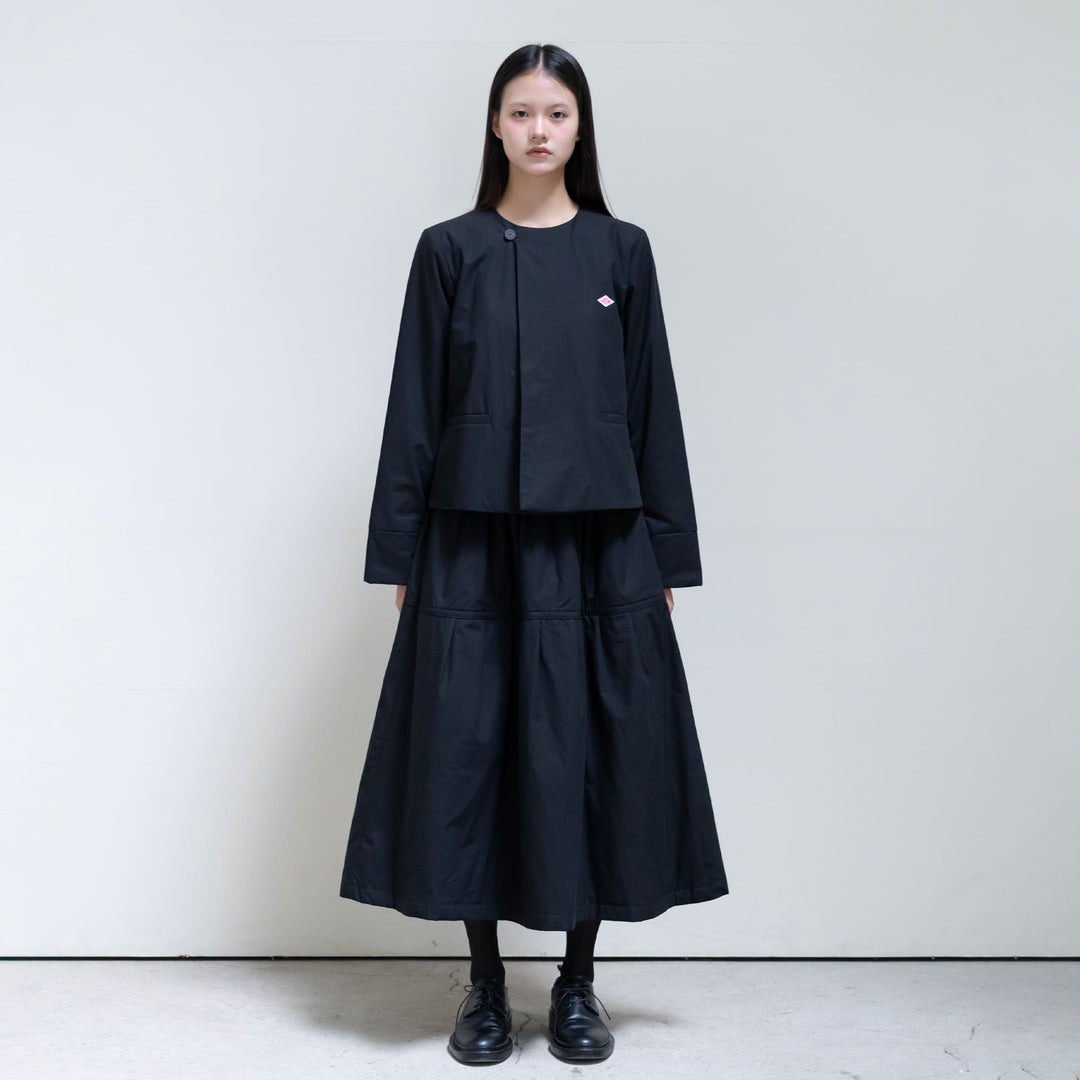 DANTON × eunoia - Tuck Padding Skirt