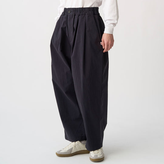Women's C/N Twill Double Pleated Easy Pants