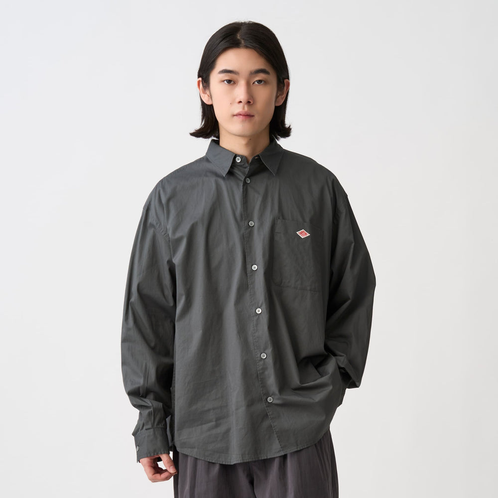 Men's High Count Twill Work Shirt