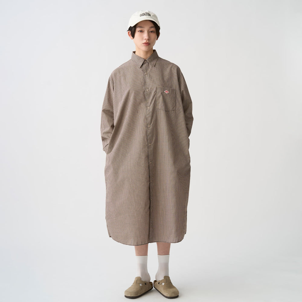 Women's Cotton Twill Classic Collar Dress
