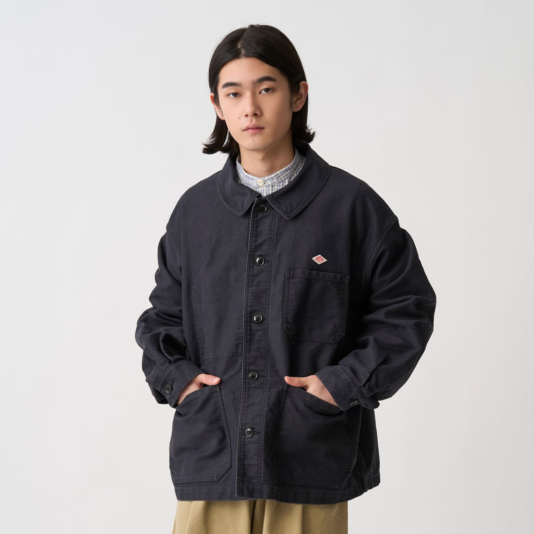 Men's Moleskin Wide Coverall Jacket