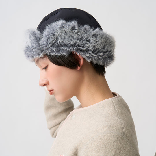 Nylon Tussah Flight Cap