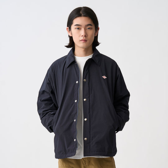 Men's Peach Taffeta Insulaition Coach Jacket