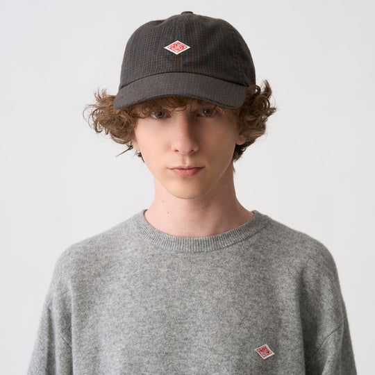 Check 6-Panel Cap