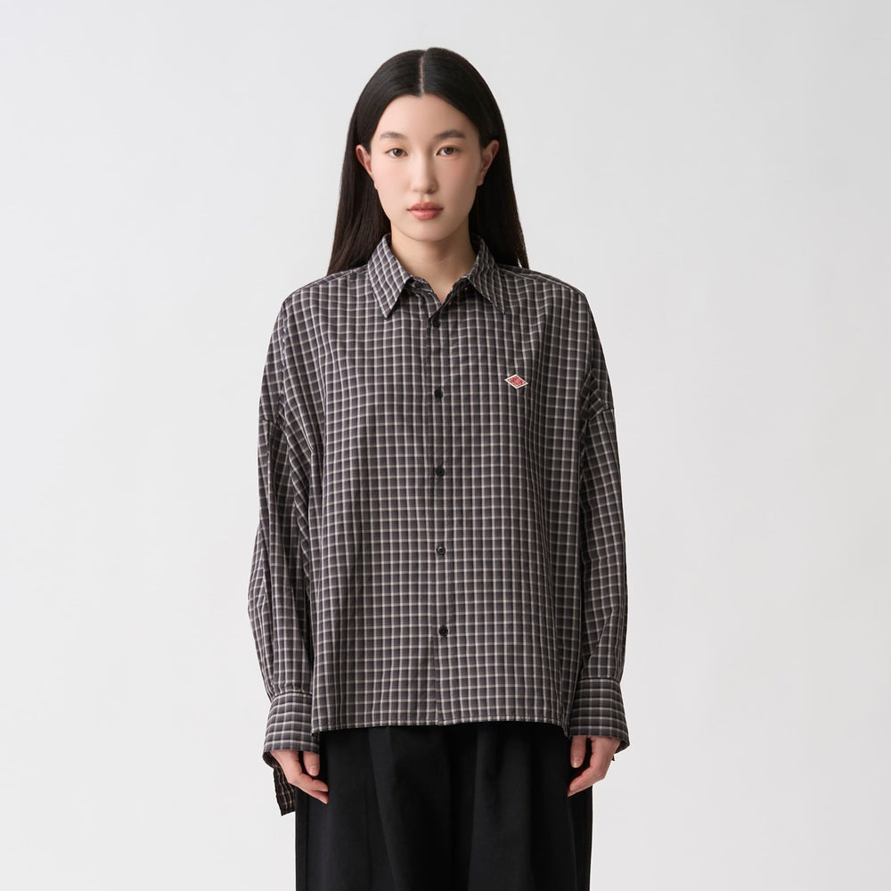 Women's Nylon Regular Collar Shirt