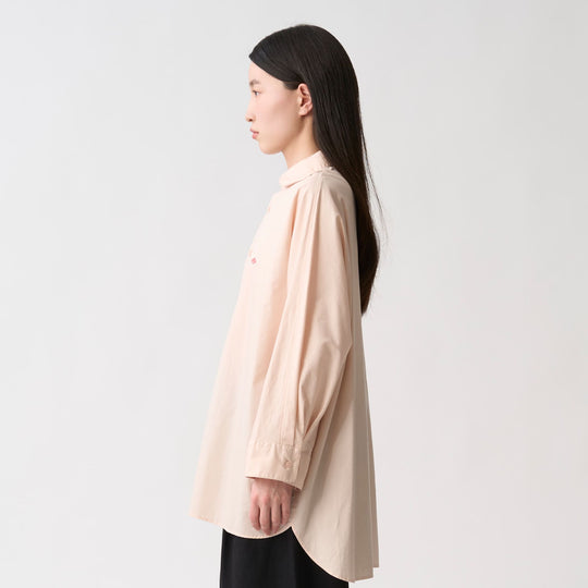 Women's High Count Twill Dolman Sleeve Tunic Shirt