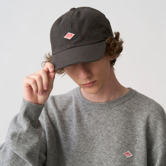 Check 6-Panel Cap