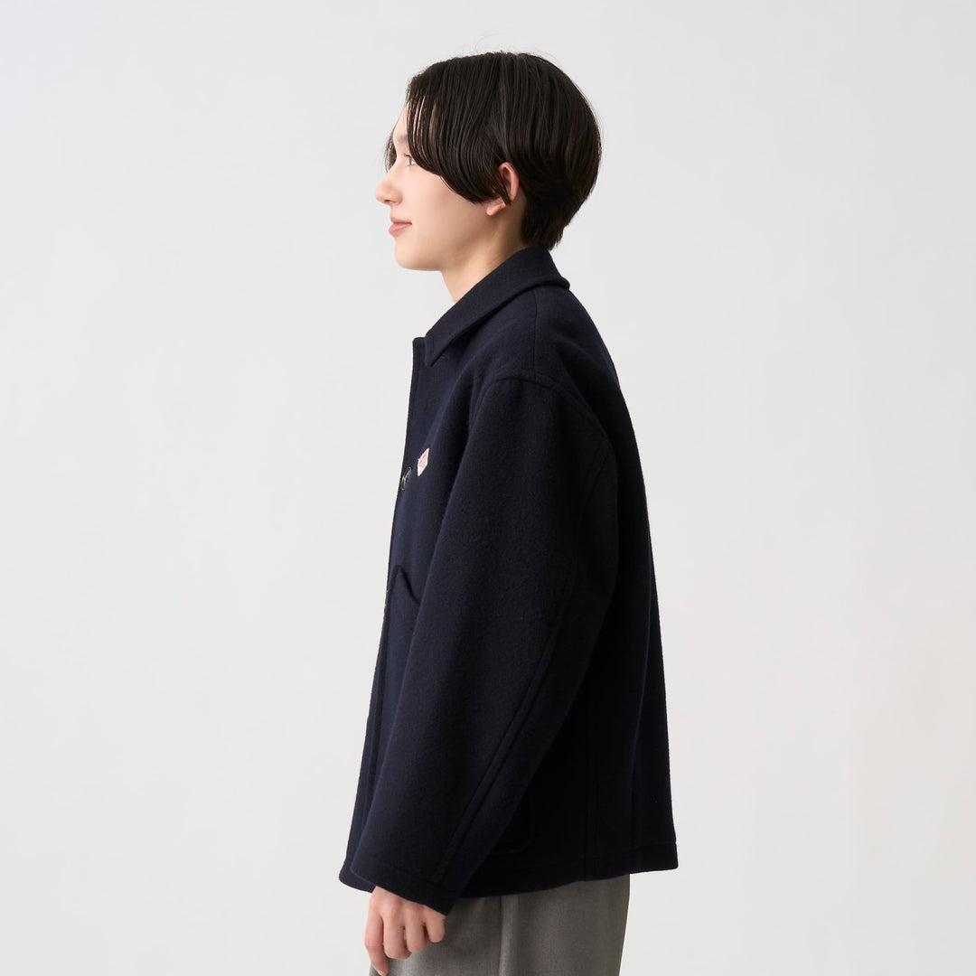 Women's Wool Melton Coverall Jacket