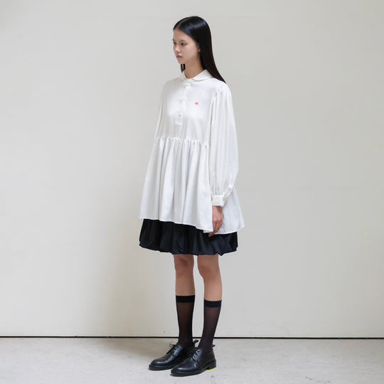 DANTON × eunoia - Round Collar Shirt