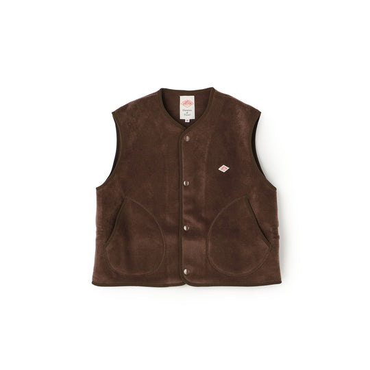 Women's Fleece Collarless Vest