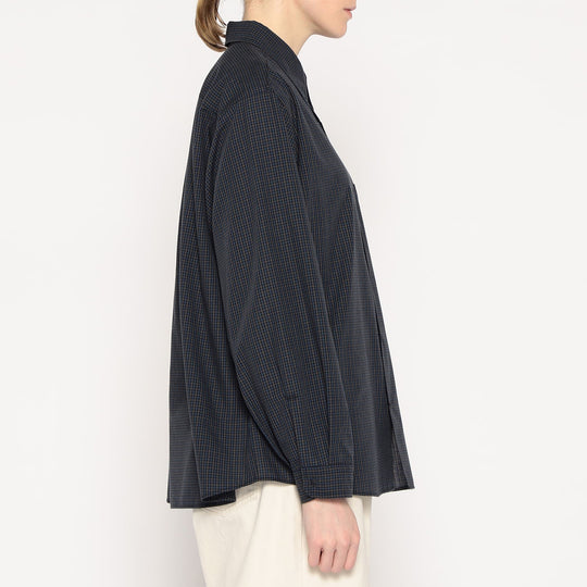 Women's Cotton Twill Classic Collar Shirt