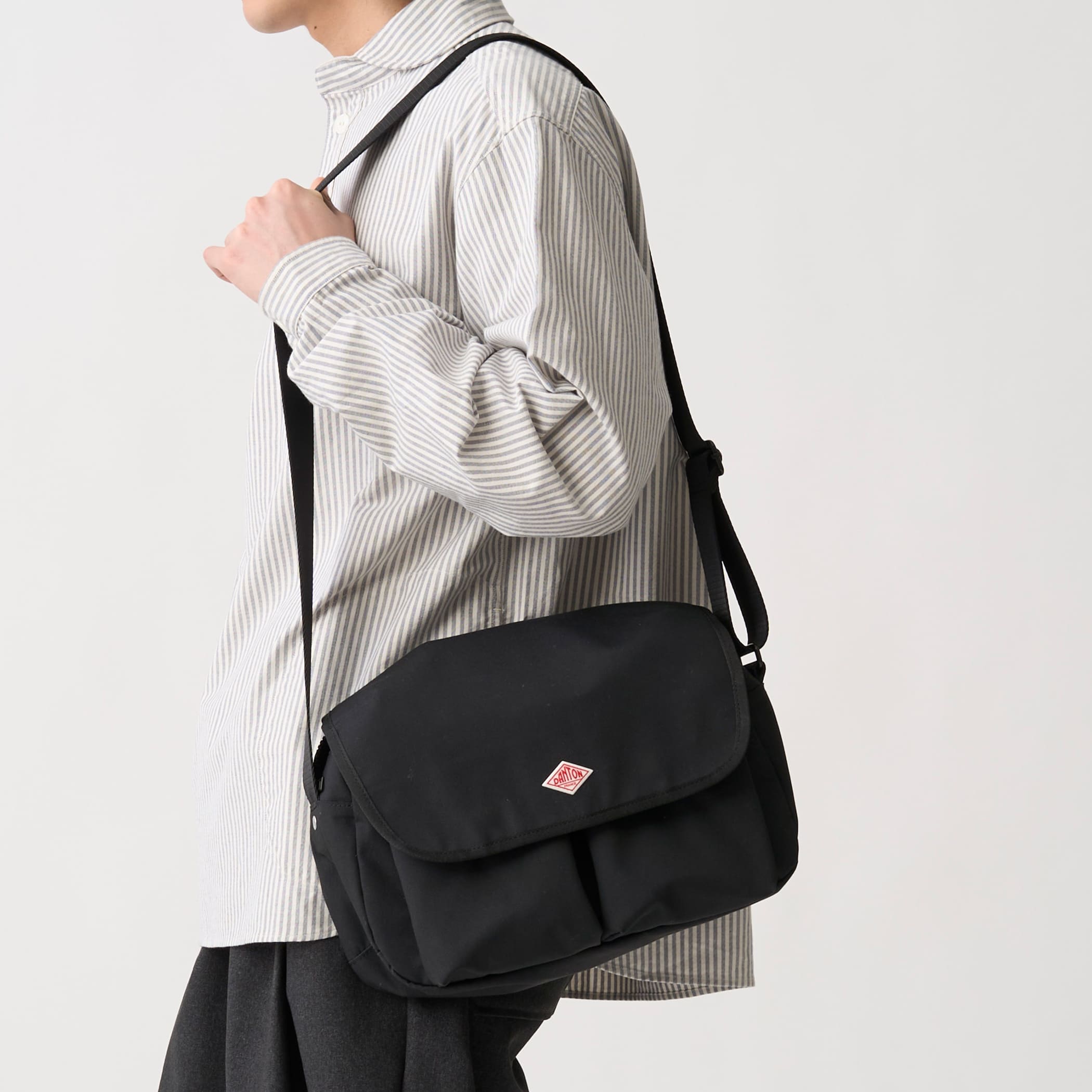 【DANTON】OBERKAMPF - Canvas Shoulder Bag OBERKAMPF - Canvas Shoulder Bag – DANTON