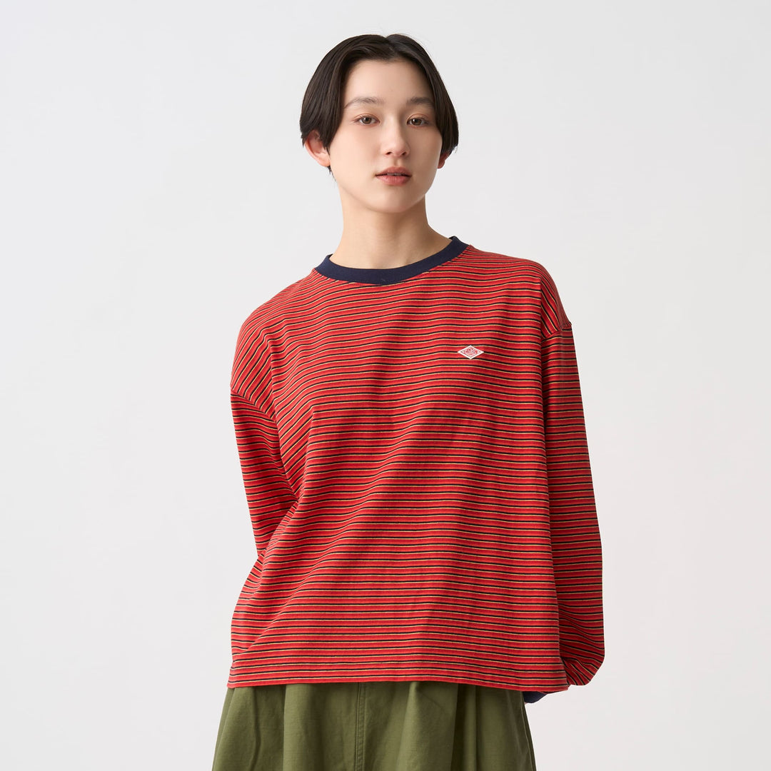 Women's Long Sleeve T-Shirt Stripe