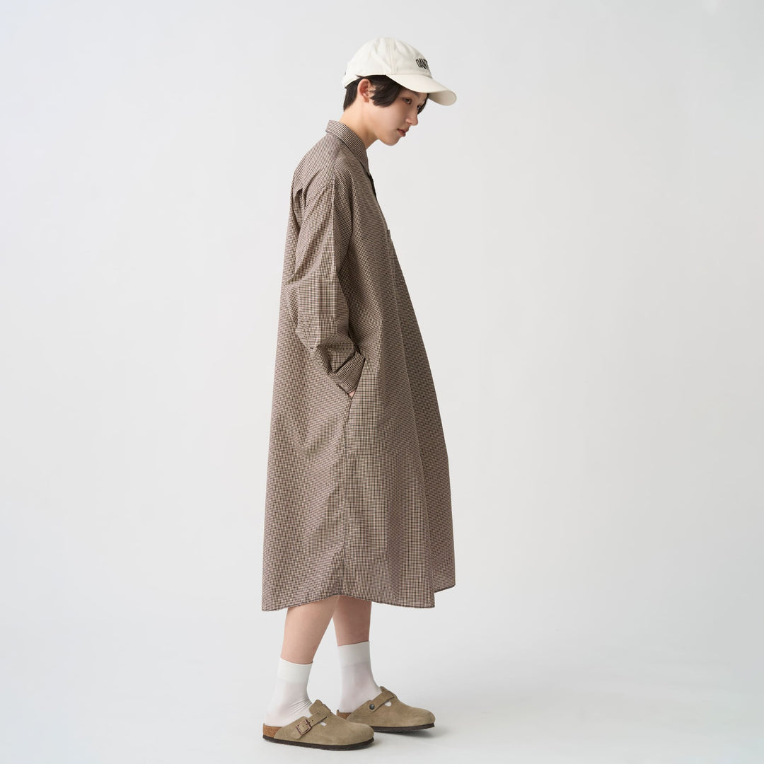 Women's Cotton Twill Classic Collar Dress