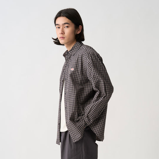 Men's Nylon Regular Collar Shirt
