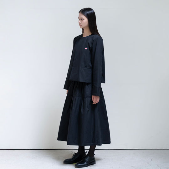 DANTON × eunoia - Tuck Padding Skirt