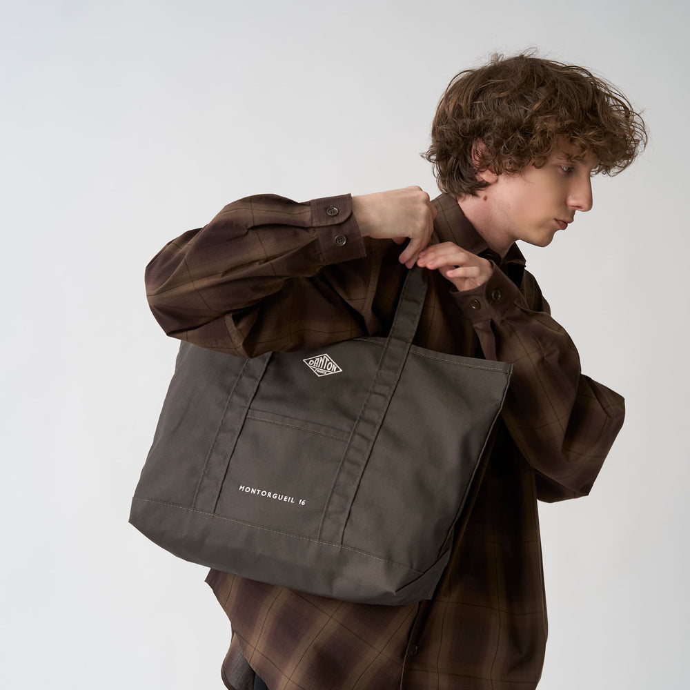 MONTORGUEIL - Canvas Marche Bag