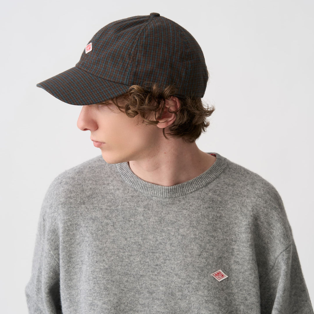 Check 6-Panel Cap