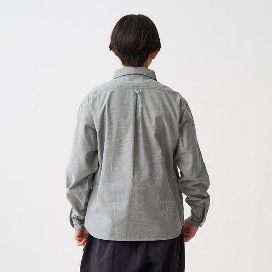 Women's Cotton Flannel Round Collar Pullover Shirt