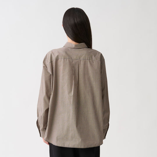 Women's Cotton Twill Classic Collar Shirt