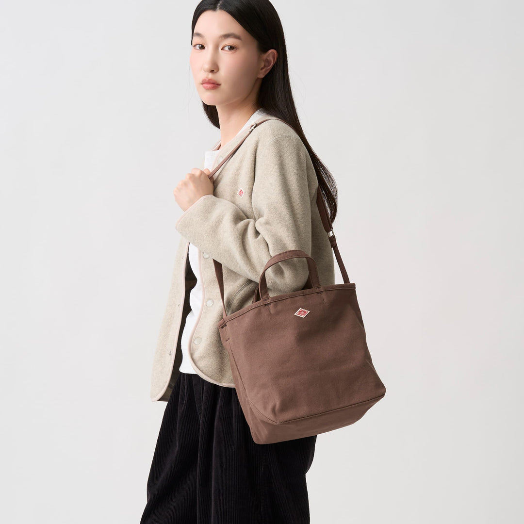 ORSAY MOYEN - Cotton Canvas 2-Way Bag
