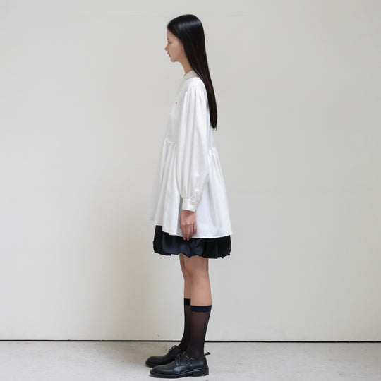 DANTON × eunoia - Round Collar Shirt