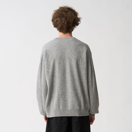 Men's Lambswool Crew Neck Knit Pullover