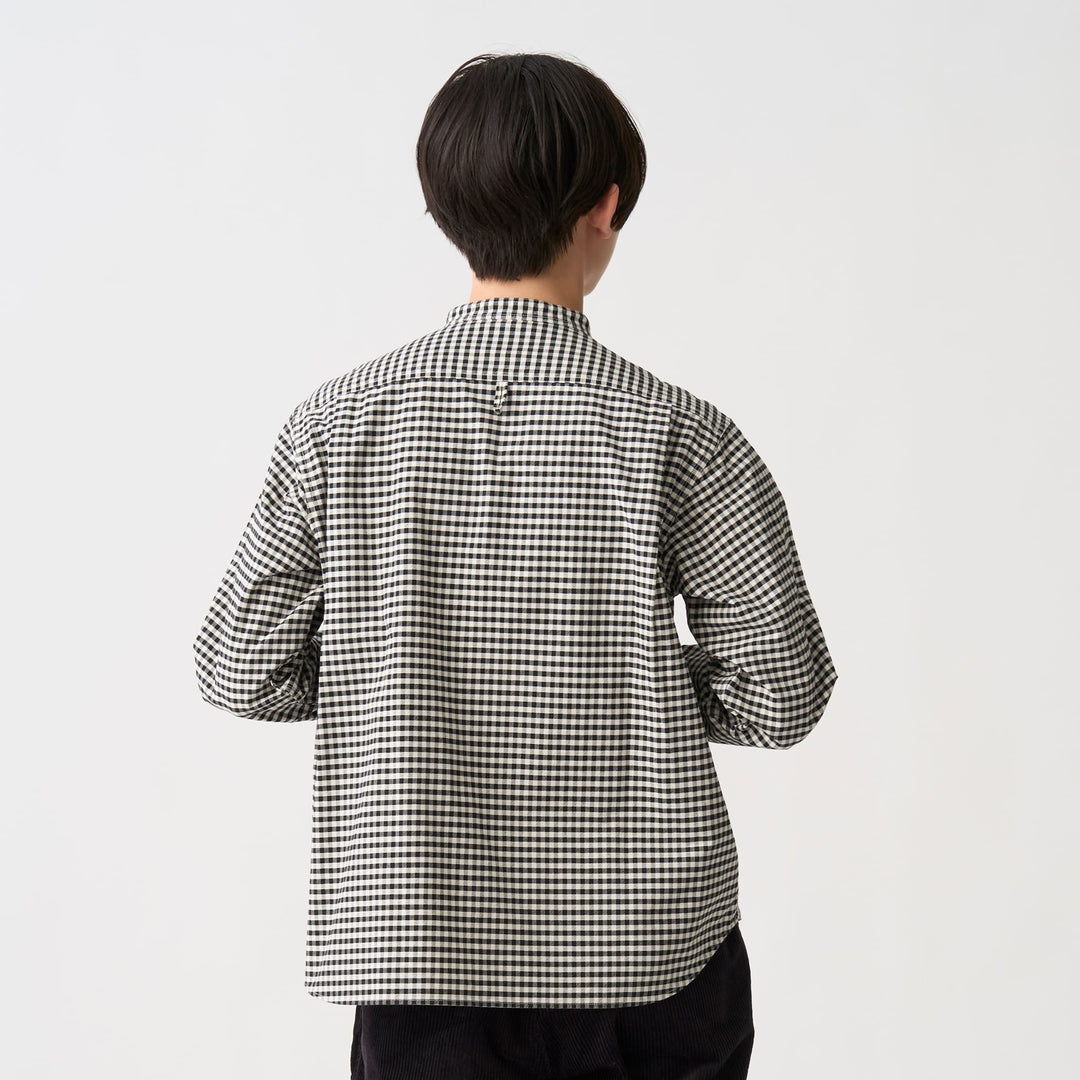 Women's Oxford Round Collar Pullover Shirt Pattern