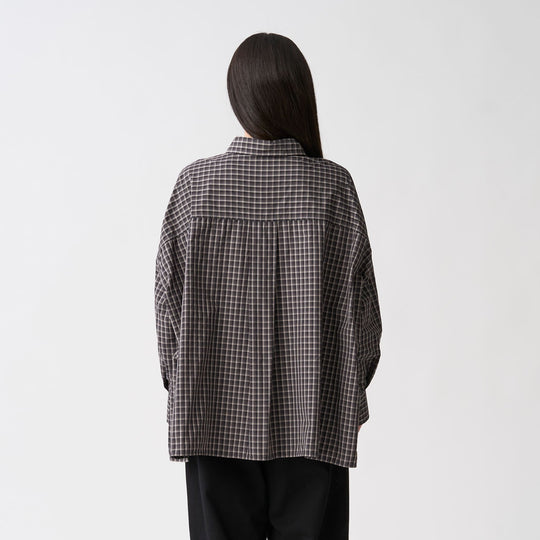 Women's Nylon Regular Collar Shirt