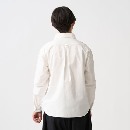 Women's Oxford Round Collar Pullover Shirt