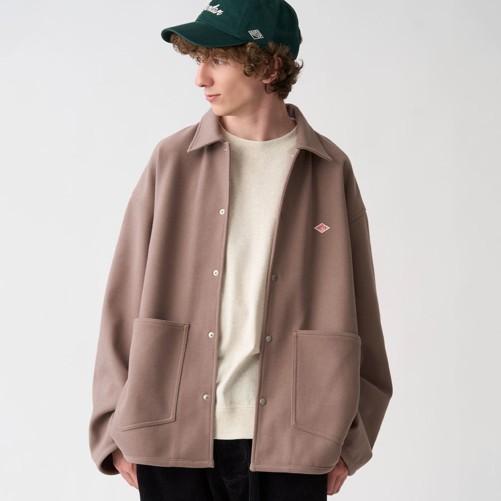Men's Fleece Like Coverall Blouson