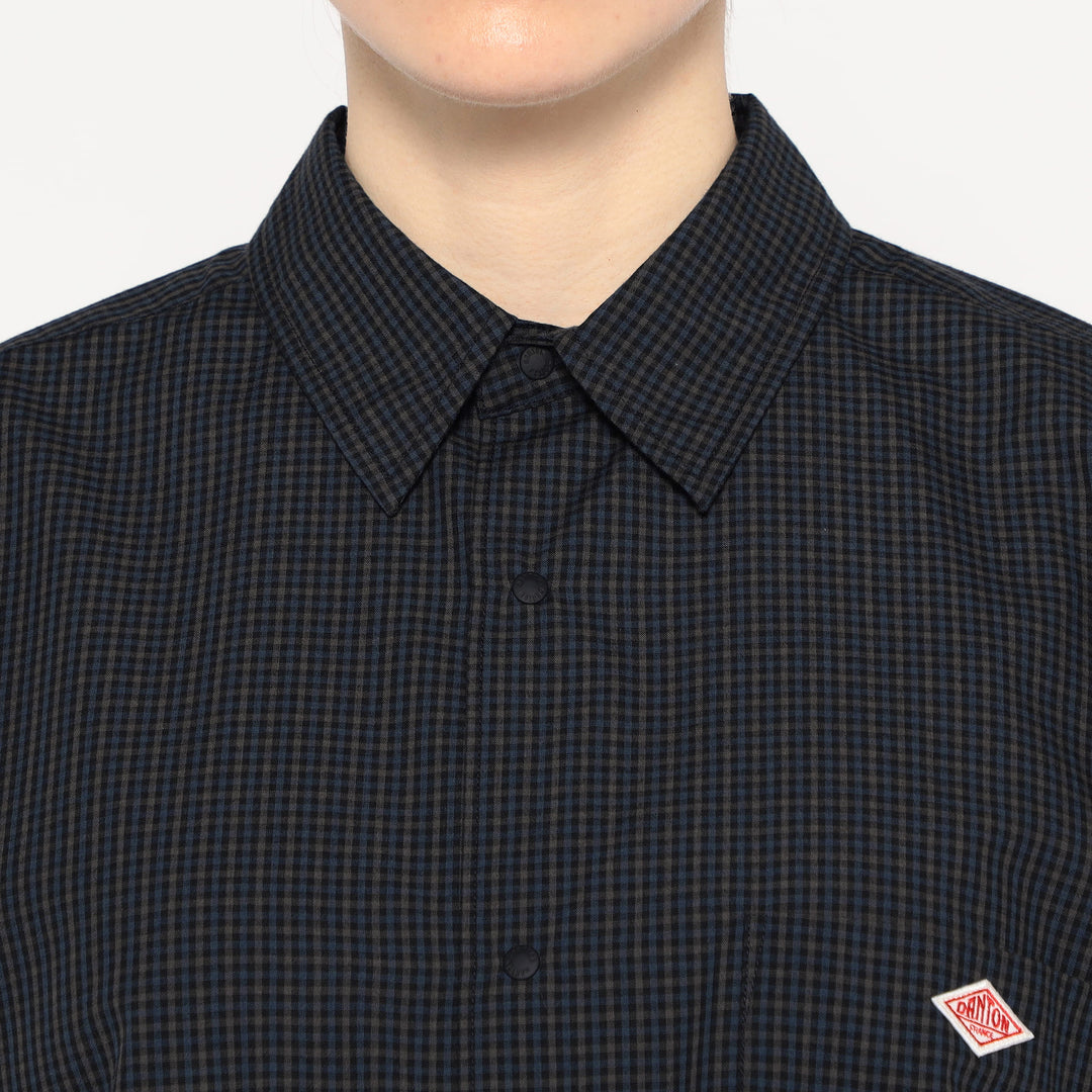 Women's Cotton Twill Classic Collar Shirt