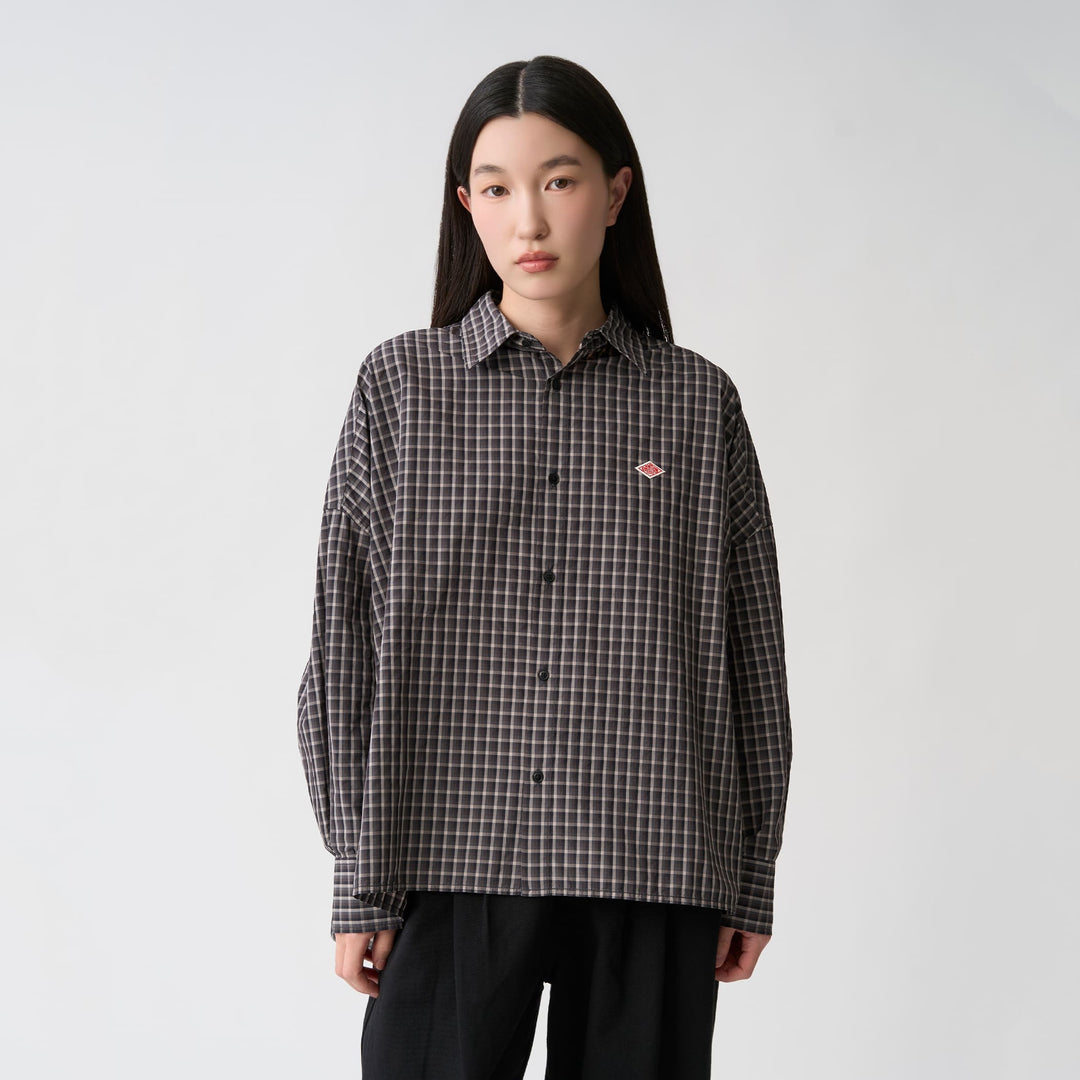 Women's Nylon Regular Collar Shirt