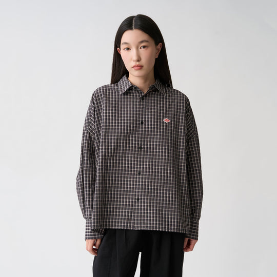 Women's Nylon Regular Collar Shirt