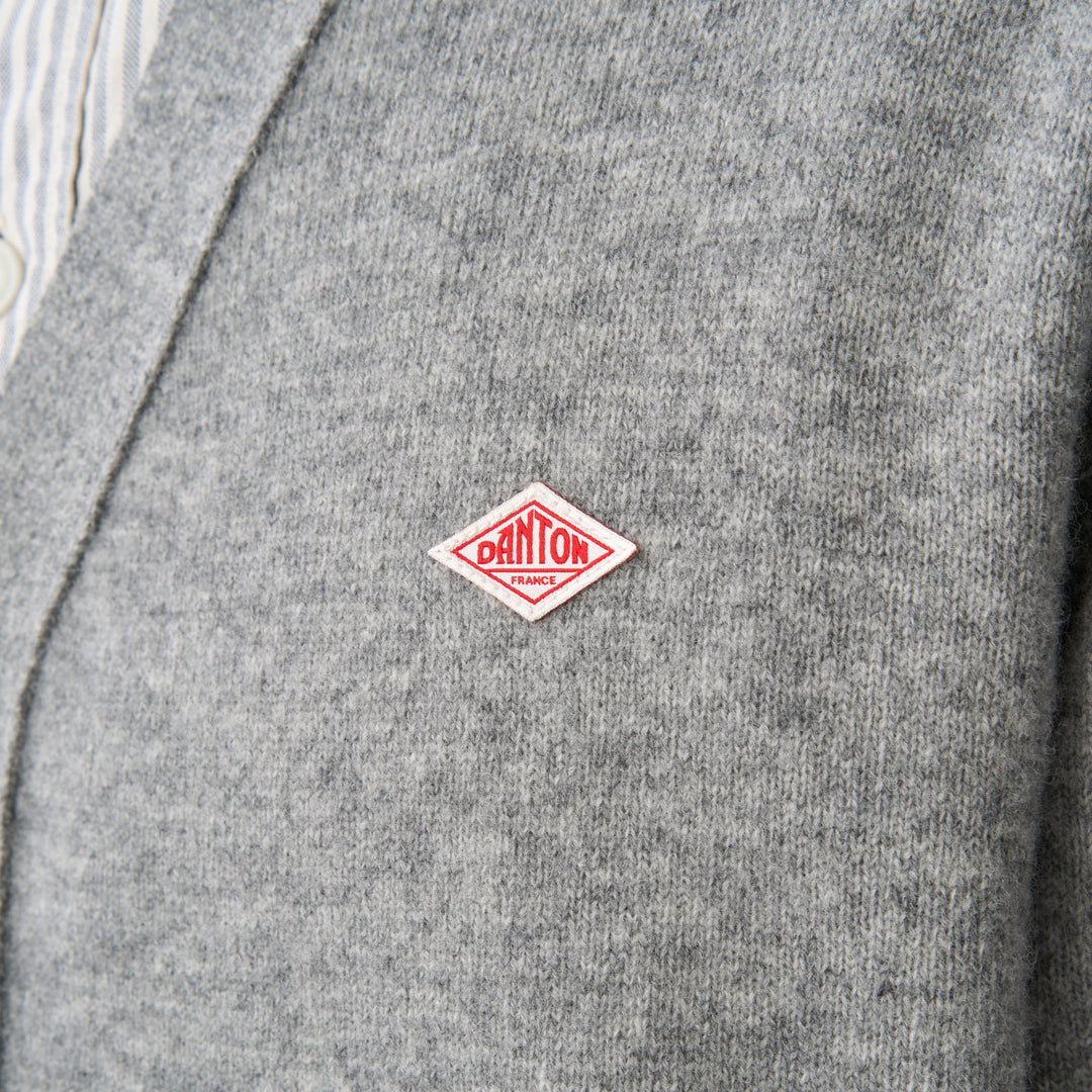 Men's Lambswool V-Neck Knit Cardigan