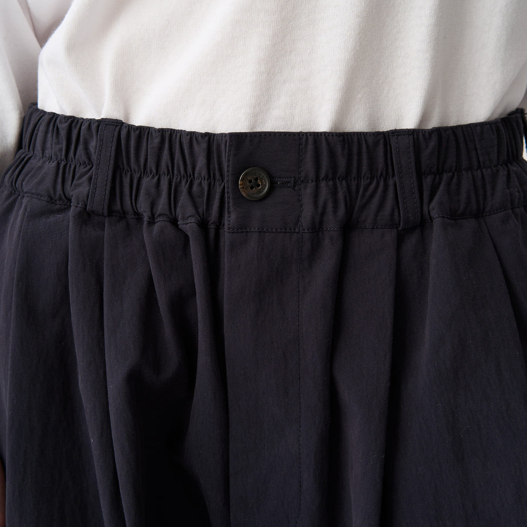 Women's C/N Twill Double Pleated Easy Pants