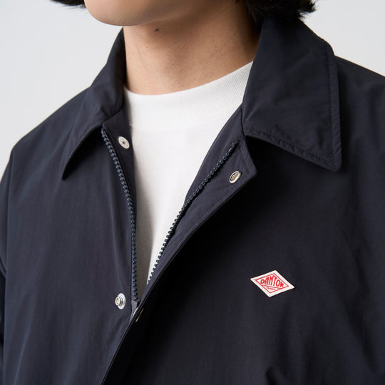Men's Peach Taffeta Insulaition Coach Jacket