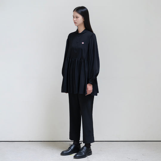 DANTON × eunoia - Round Collar Shirt