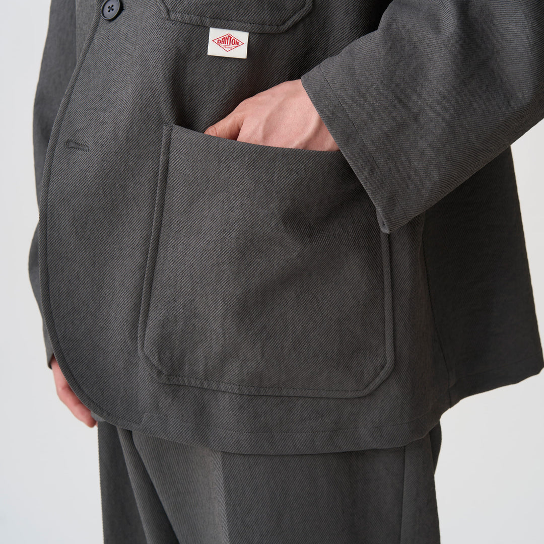 Men's Polyester Twill Tailored Jacket